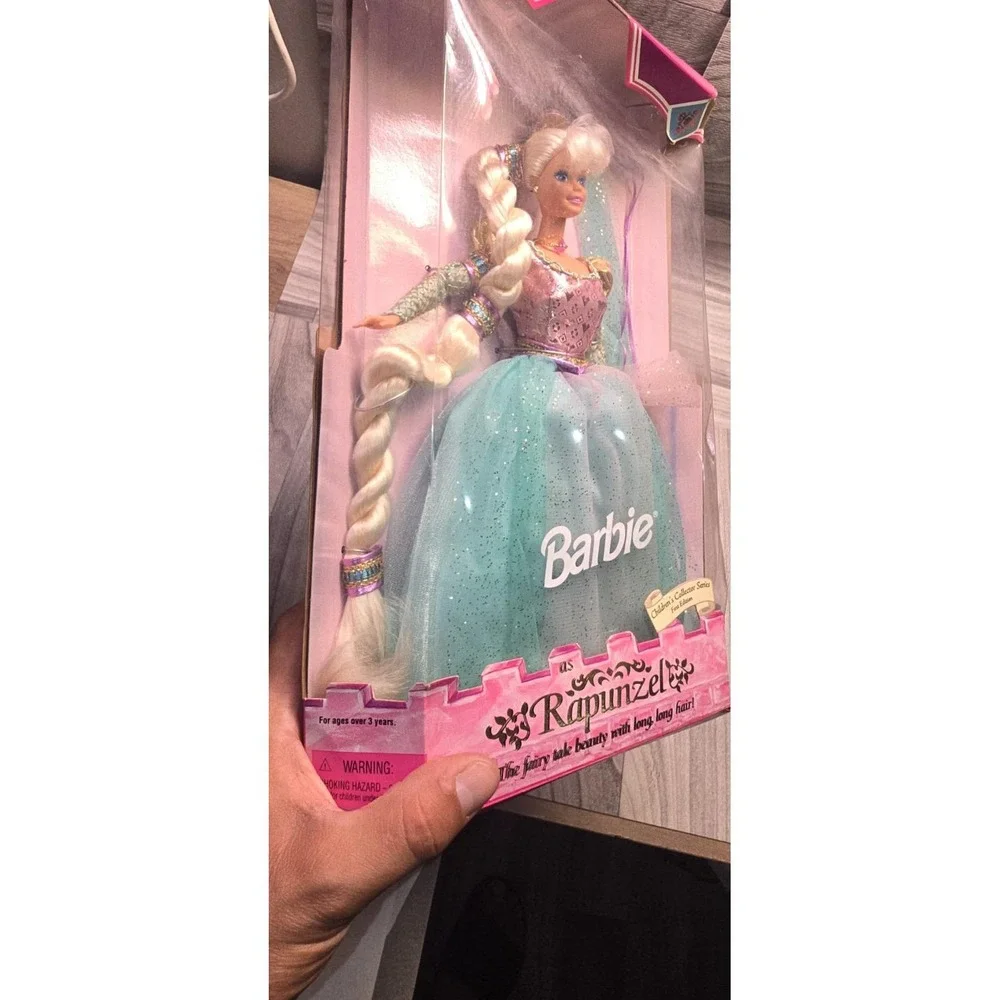 Mattel 1994 Barbie Rapunzel Doll Children's Collector Series New Dented Box